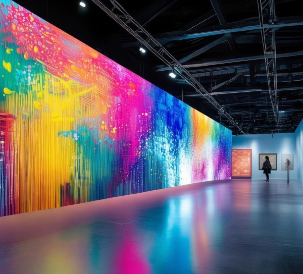 223临泉数字油画艺术展—展现创新艺术，成就未来